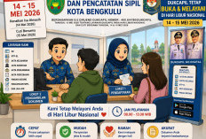 Layanan Kependudukan di Kota Bengkulu Tetap Beroperasi Selama Cuti Bersama 14-15 Mei 2026