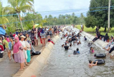 Wisata Mandi Siring Ketahun Ramai Pengunjung, Kapolres Lebong Ingatkan Pengawasan Anak