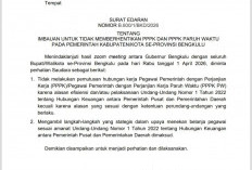 Angin Segar, Gubernur Bengkulu Terbitkan SE Larang Bupati/Walikota Pecat PPPK, Ini Poin Pentingnya