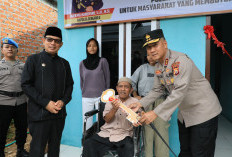Kapolda Bengkulu Resmikan Bedah Rumah ke-68 untuk Warga Disabilitas