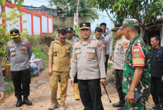 Kapolda Bengkulu Tinjau Lokasi Banjir, 100 Personel Dikerahkan Bantu Warga