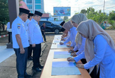 Sekda Provinsi Bengkulu Pimpin Apel, Tegaskan Komitmen Anti Pungli dan Gratifikasi