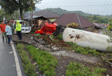 Truk LPG Tabrak Pick Up di Rejang Lebong, Lima Orang Luka-Luka