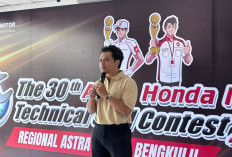 Unjuk Keahlian Teknisi dan Service Advisor, Astra Motor Bengkulu Cari Wakil Terbaik ke Tingkat Nasional