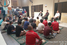 Sentuhan Humanis, Polda Bengkulu Siram Rohani Para Tahanan Jelang Akhir Tahun