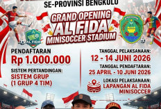 Gelar Walikota Cup 2026, Pemkot Bengkulu Siapkan Kompetisi Minisoccer Antar Instansi dan Pelajar
