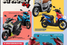 Honda AT Family Day Hadir di Bencoolen Mall, Spesial Kemerdekaan Bisa Hemat Angsuran hingga Rp8,1 Juta