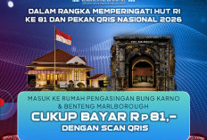 QRISperience Week Bengkulu 2026 Hadirkan Wisata Sejarah dengan Tiket Rp81 melalui QRIS
