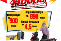 Gebyar Mei Makin Untung, Beli Motor Honda di Astra Motor Bengkulu Hemat Angsuran hingga Rp 4,5 Juta
