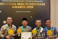 Raih UHC Award 2026, Jaminan Kesehatan Kota Bengkulu Capai 103,5 Persen