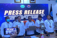 BNNP Bengkulu Gagalkan Peredaran Narkoba Senilai Ratusan Juta, Sita 5,3 Kg Ganja dan 44 Gram Sabu