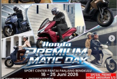 Astra Motor Bengkulu Hadirkan Honda Premium Matic di Festival Tabut, Ada Promo Hemat Angsuran Hingga Rp 8,1 Ju