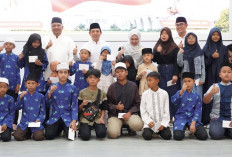 Refleksi Setahun Kepemimpinan, Dedy-Ronny Buka Puasa Bersama dengan Anak Asuh 