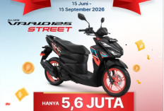 Spesial HUT ke-56 Astra Motor, Konsumen Bengkulu Bisa Tebus Vario 125 Street Hanya Rp5,6 Juta