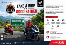 Astra Motor Bengkulu Gelar PCX 160 Bikers Playland di Kampung Durian, Hadirkan Momen Kebersamaan Ayah dan Anak
