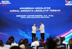 Apresiasi Kerja Nyata, Angela Tanoesoedibjo Beri Penghargaan Kepada Ketua DPRD Kepahiang Gregory Dayefiandro