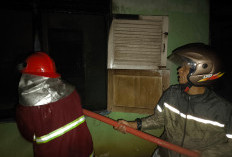  Rumah Lansia di Muara Pulutan Ludes Terbakar, Diduga Akibat Korsleting Listrik