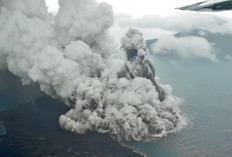Abu Vulkanik Anak Krakatau Diperkirakan Menyebar ke Bengkulu, Warga Diimbau Waspada