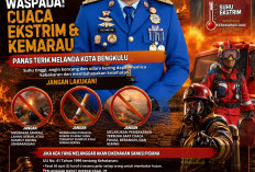 Waspada Kemarau, Damkar Kota Bengkulu Imbau Warga Tidak Membakar Lahan dan Sampah Sembarangan