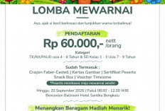Asah Kreativitas Anak, Hotel Santika Bengkulu Gelar Lomba Mewarnai 20 September
