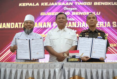 Teken MoU, Kejati dan Pemprov Bengkulu Perkuat Keadilan Restoratif Justice 