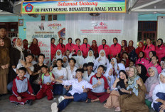 HUT ke-46 YKB, Bhayangkari Bengkulu Berbagi Kasih di Panti Sosial Bina Netra