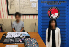 Pasutri Dibekuk Saat Hendak Kabur, Puluhan Paket Sabu dan Ganja Ditemukan di Kos
