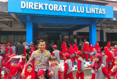 Tanamkan Tertib Berlalu Lintas Sejak Dini, Ditlantas Polda Bengkulu Gelar Polsanak Dua Kali Sepekan