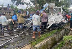 Puting Beliung Terjang Selupu Rejang, Puluhan Rumah Rusak
