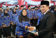 Walikota Bengkulu Lantik 1.123 PPPK, Mulai 1 Januari 2026 Langsung Terima Gaji