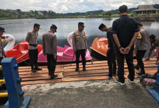 Kapolres Rejang Lebong Pantau Arus Mudik dan Objek Wisata, Lalu Lintas Masih Lancar