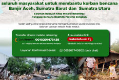 Gubernur Helmi Ajak Masyarakat Bengkulu Gotong Royong Bantu Korban Bencana di Sumatera