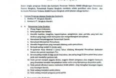 Pemprov Bengkulu Buka Seleksi Direksi dan Komisaris PT Bengkulu Mandiri, Ini Syaratnya