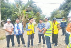 Peningkatan Jalan Air Hitam–Teluk Bakung Masuk Program IJD, Pekerjaan Awal Ditandai Titik Nol