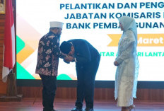 Gubernur Helmi Hasan Lantik Anak Wagub Mian, Andaru Pranata Jadi Komisaris Bank Bengkulu