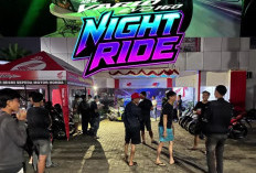 Diguyur Hujan, Vario Night Ride Tetap Meriah dan Perkuat Silaturahmi Komunitas di Bengkulu