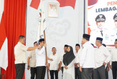 Dedy Wahyudi Kukuhkan Pengurus Forum Komunikasi LPM Kota Bengkulu Periode 2026-2031