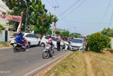 Kecelakaan Beruntun di Dekat Rumah Dinas Kejati Bengkulu, Libatkan Dua Mobil dan Satu Motor