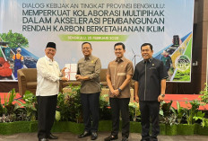 Pemprov Bengkulu dan Bappenas Perkuat Kolaborasi Multipihak untuk Pembangunan Rendah Karbon dan Tangguh Iklim