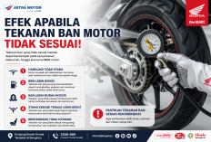 Astra Motor Bengkulu Edukasi Pentingnya Tekanan Ban Sesuai Standar untuk Keselamatan Berkendara