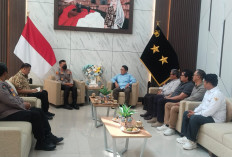PWI Provinsi Bengkulu Silaturahmi dengan Kapolda, Perkuat Sinergi Informasi untuk Pembangunan