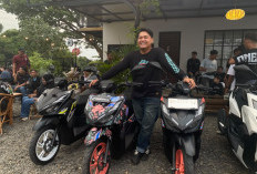 Vario Modif Bertema Rafflesia dan Kaligrafi Curi Perhatian di Vario Street Nation Bengkulu
