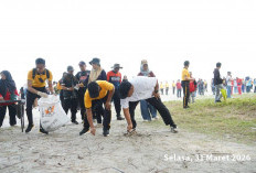 Pemkot dan Polda Bengkulu Ajak Masyarakat Jaga Kebersihan Wisata
