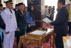 Isi Posisi Kosong, Sekda Kaur Lantik 33 Pejabat Eselon III dan IV