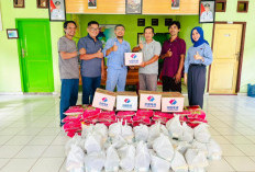 Bantu Masyarakat, PT TLB Salurkan Ratusan Paket Sembako di Babatan, Air Kemuning dan Padang Ulak Tanjung