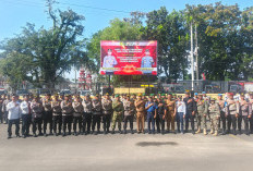 Hadapi Cuaca Ekstrem, Polresta Bengkulu Gelar Apel Kesiapsiagaan Bencana Hidrometeorologi