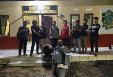 Tim Opsnal Polsek Muara Bangkahulu Ringkus Spesialis Curanmor, Kunci T Jadi Barang Bukti