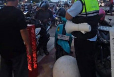 Satpol PP Tertibkan Penggunaan Trotoar di Belungguk Point, Pengunjung Diingatkan Hak Pejalan Kaki