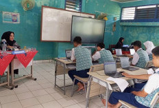 Gunakan Chromebook, 71 Siswa SMPN 9 Bengkulu Selatan Jalani Tes Kemampuan Akademik