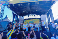 Gusril Pausi Tabuh Dol, Festival Gurita 2026 Resmi Gebyar Lapangan Merdeka Bintuhan